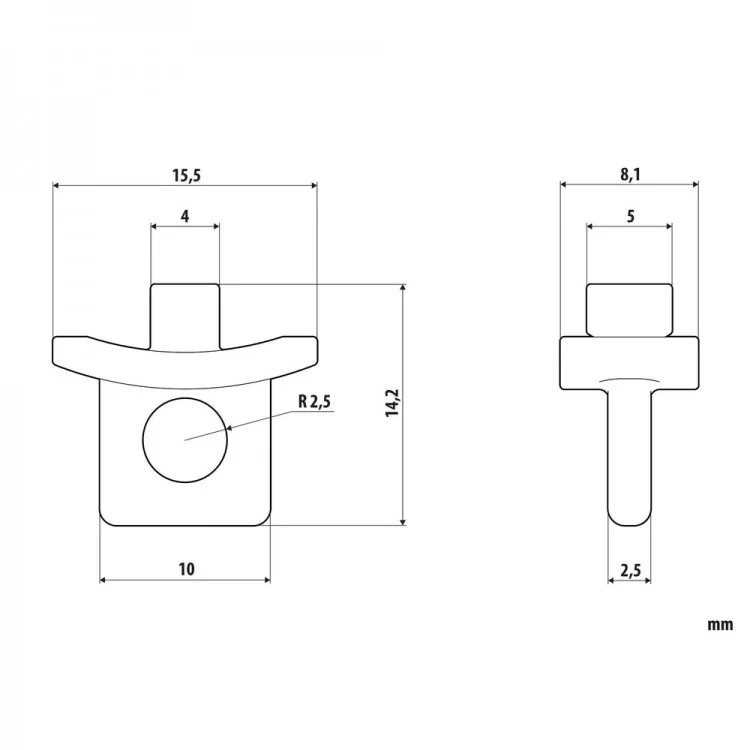 ΓΑΝΤΖΑΚΙΑ ΚΟΥΡΤΙΝΑΣ ΦΟΡΤΗΓΟΥ F-1 4mm U-TYPE LAMPA - 10 ΤΕΜ. ΓΑΝΤΖΑΚΙΑ ΚΟΥΡΤΙΝΑΣ ΦΟΡΤΗΓΟΥ F-1 4mm U-TYPE LAMPA - 10 ΤΕΜ.