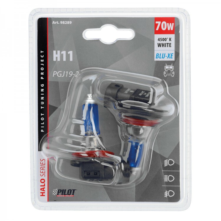 ΛΑΜΠΑ H11 24V/70W Blue-Xenon (Pgj19-2) 4500K ΛΑΜΠΑ H11 24V/70W Blue-Xenon (Pgj19-2) 4500K