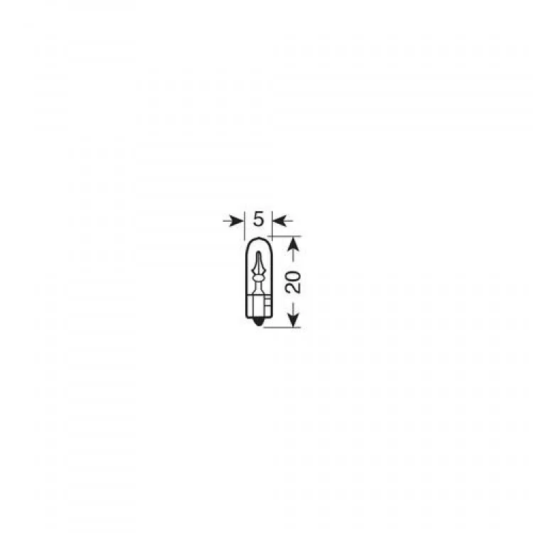 T5 12V 2W W2x4,6d Καρφωτό - Ακάλυκο STANDARD LINE Αλογόνου BLISTER 2τεμ. T5 12V 2W W2x4,6d Καρφωτό - Ακάλυκο STANDARD LINE Αλογόνου BLISTER 2τεμ.