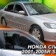 ΑΝΕΜΟΘΡΑΥΣΤΕΣ ΓΙΑ HONDA CIVIC VII 4D SEDAN 2001-2005 ΖΕΥΓΑΡΙ ΑΠΟ ΕΥΚΑΜΠΤΟ ΦΙΜΕ ΠΛΑΣΤΙΚΟ HEKO - 2 ΤΕΜ. ΑΝΕΜΟΘΡΑΥΣΤΕΣ ΓΙΑ HONDA CIVIC VII 4D SEDAN 2001-2005 ΖΕΥΓΑΡΙ ΑΠΟ ΕΥΚΑΜΠΤΟ ΦΙΜΕ ΠΛΑΣΤΙΚΟ HEKO - 2 ΤΕΜ.