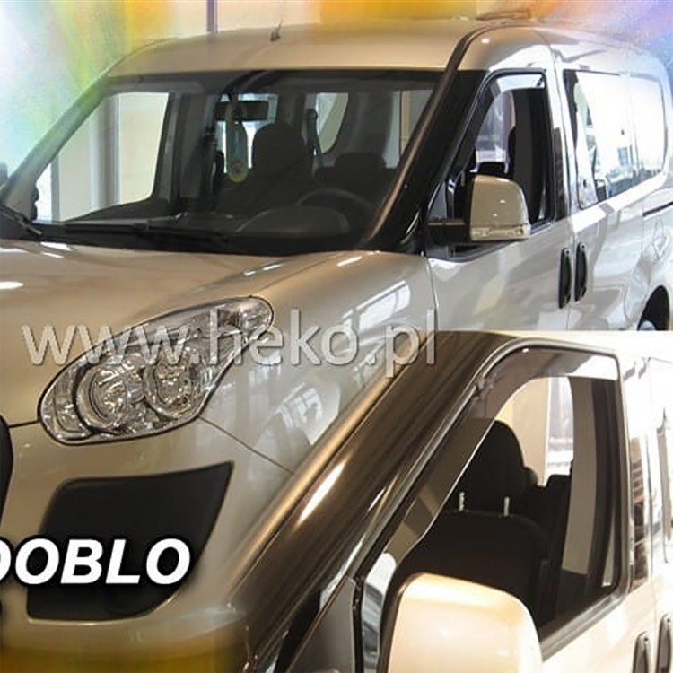 ΑΝΕΜΟΘΡΑΥΣΤΕΣ ΓΙΑ FIAT DOBLO 2010-2022 / OPEL COMBO D 2011-2018 ΖΕΥΓΑΡΙ ΑΠΟ ΕΥΚΑΜΠΤΟ ΦΙΜΕ ΠΛΑΣΤΙΚΟ HEKO - 2 ΤΕΜ. ΑΝΕΜΟΘΡΑΥΣΤΕΣ ΓΙΑ FIAT DOBLO 2010-2022 / OPEL COMBO D 2011-2018 ΖΕΥΓΑΡΙ ΑΠΟ ΕΥΚΑΜΠΤΟ ΦΙΜΕ ΠΛΑΣΤΙΚΟ HEKO - 2 ΤΕΜ.
