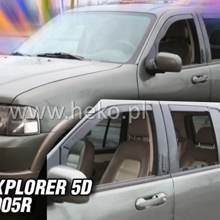 ΑΝΕΜΟΘΡΑΥΣΤΕΣ ΓΙΑ FORD EXPLORER 3 5D 2002-2005 ΖΕΥΓΑΡΙ ΑΠΟ ΕΥΚΑΜΠΤΟ ΦΙΜΕ ΠΛΑΣΤΙΚΟ HEKO - 2 ΤΕΜ. ΑΝΕΜΟΘΡΑΥΣΤΕΣ ΓΙΑ FORD EXPLORER 3 5D 2002-2005 ΖΕΥΓΑΡΙ ΑΠΟ ΕΥΚΑΜΠΤΟ ΦΙΜΕ ΠΛΑΣΤΙΚΟ HEKO - 2 ΤΕΜ.