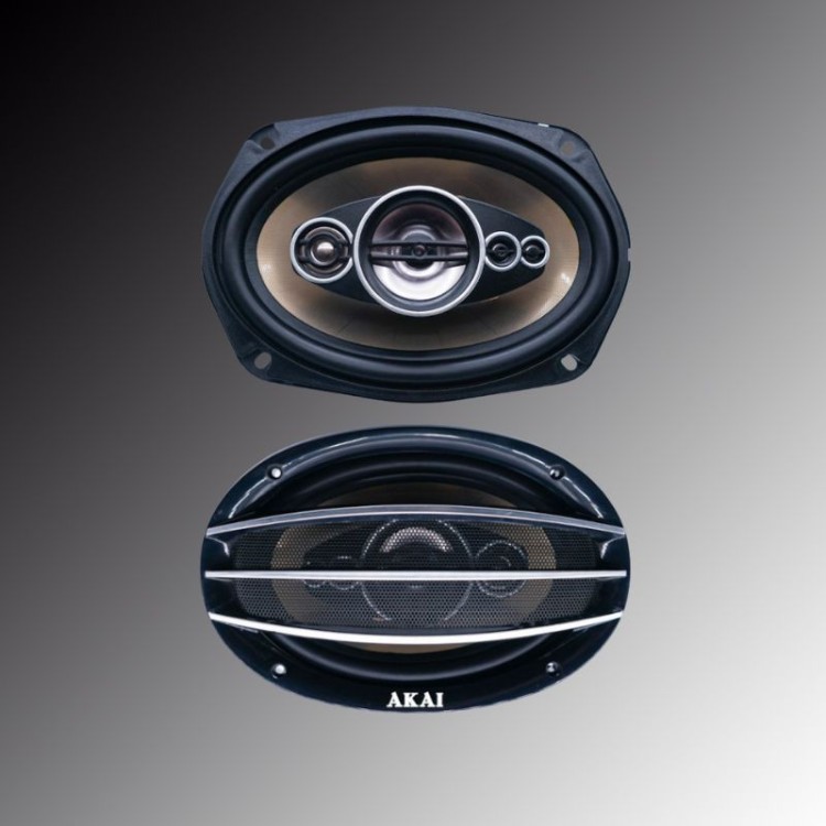 ΗΧΕΙΑ 5 ΔΡΟΜΩΝ 6x9inc ΟΒΑΛ 250W RMS 89dB AKAI 2ΤΕΜ. ΗΧΕΙΑ 5 ΔΡΟΜΩΝ 6x9inc ΟΒΑΛ 250W RMS 89dB AKAI 2ΤΕΜ.