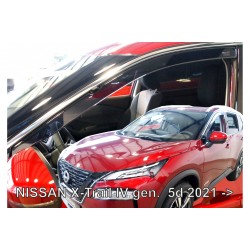 ΑΝΕΜΟΘΡΑΥΣΤΕΣ ΓΙΑ NISSAN X-TRAIL 5D 2021+ ΖΕΥΓΑΡΙ ΑΠΟ ΕΥΚΑΜΠΤΟ ΦΙΜΕ ΠΛΑΣΤΙΚΟ HEKO - 2 ΤΕΜ.