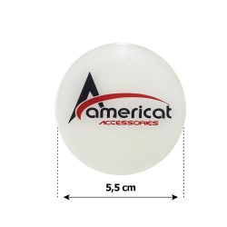 AMERICAT ΜΟΝΟΓΡΑΜΜΑ ΑΥΤΟΚΟΛΛΗΤΑ ΖΑΝΤΩΝ 5,5 cm ΛΕΥΚΟ/ΚΟΚΚΙΝΟ/ΜΑΥΡΟ ΣΜΑΛΤΟΥ - 4 ΤΕΜ. AMERICAT ΜΟΝΟΓΡΑΜΜΑ ΑΥΤΟΚΟΛΛΗΤΑ ΖΑΝΤΩΝ 5,5 cm ΛΕΥΚΟ/ΚΟΚΚΙΝΟ/ΜΑΥΡΟ ΣΜΑΛΤΟΥ - 4 ΤΕΜ.
