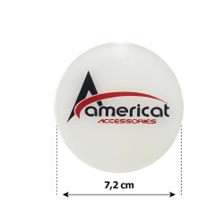 AMERICAT ΜΟΝΟΓΡΑΜΜΑ ΑΥΤΟΚΟΛΛΗΤΑ ΖΑΝΤΩΝ 7,2 cm ΛΕΥΚΟ/ΚΟΚΚΙΝΟ/ΜΑΥΡΟ ΣΜΑΛΤΟΥ - 4 ΤΕΜ. AMERICAT ΜΟΝΟΓΡΑΜΜΑ ΑΥΤΟΚΟΛΛΗΤΑ ΖΑΝΤΩΝ 7,2 cm ΛΕΥΚΟ/ΚΟΚΚΙΝΟ/ΜΑΥΡΟ ΣΜΑΛΤΟΥ - 4 ΤΕΜ.