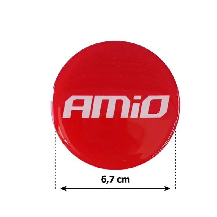 AMiO ΑΥΤΟΚΟΛΛΗΤΑ ΖΑΝΤΩΝ 6,7 cm ΛΕΥΚΟ/ΚΟΚΚΙΝΟ ΣΜΑΛΤΟΥ - 4 ΤΕΜ. AMiO ΑΥΤΟΚΟΛΛΗΤΑ ΖΑΝΤΩΝ 6,7 cm ΛΕΥΚΟ/ΚΟΚΚΙΝΟ ΣΜΑΛΤΟΥ - 4 ΤΕΜ.