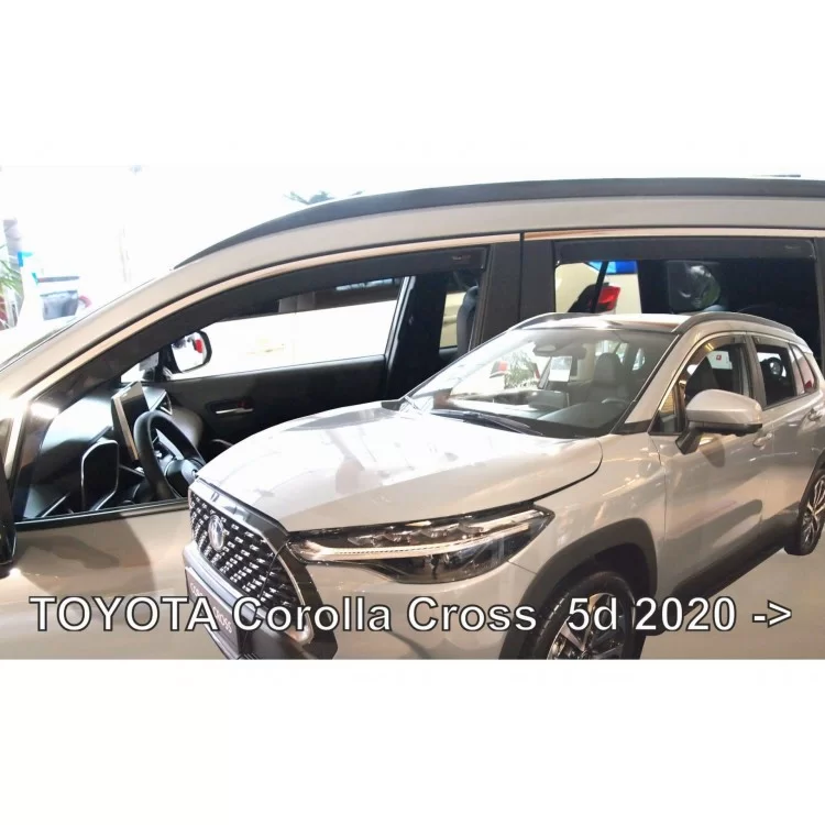 ΑΝΕΜΟΘΡΑΥΣΤΕΣ ΓΙΑ TOYOTA COROLLA CROSS 5D 2020+ ΣΕΤ ΑΥΤΟΚΙΝΗΤΟΥ ΑΠΟ ΕΥΚΑΜΠΤΟ ΦΙΜΕ ΠΛΑΣΤΙΚΟ HEKO - 4 ΤΕΜ. ΑΝΕΜΟΘΡΑΥΣΤΕΣ ΓΙΑ TOYOTA COROLLA CROSS 5D 2020+ ΣΕΤ ΑΥΤΟΚΙΝΗΤΟΥ ΑΠΟ ΕΥΚΑΜΠΤΟ ΦΙΜΕ ΠΛΑΣΤΙΚΟ HEKO - 4 ΤΕΜ.