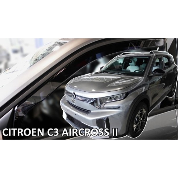 ΑΝΕΜΟΘΡΑΥΣΤΕΣ ΓΙΑ CITROEN C3 IV 5D 2024+ / E-C3 IV 5D 2024+ ΖΕΥΓΑΡΙ ΑΠΟ ΕΥΚΑΜΠΤΟ ΦΙΜΕ ΠΛΑΣΤΙΚΟ HEKO - 2 ΤΕΜ. ΑΝΕΜΟΘΡΑΥΣΤΕΣ ΓΙΑ CITROEN C3 IV 5D 2024+ / E-C3 IV 5D 2024+ ΖΕΥΓΑΡΙ ΑΠΟ ΕΥΚΑΜΠΤΟ ΦΙΜΕ ΠΛΑΣΤΙΚΟ HEKO - 2 ΤΕΜ.