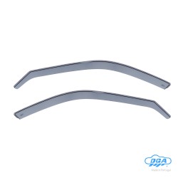 ΖΕΥΓΑΡΙ ΜΠΡΟΣΤΙΝΟΙ ΑΝΕΜΟΘΡΑΥΣΤΕΣ ΓΙΑ ALFA ROMEO 156 4D / 5D SW 1997-2003 ΑΠΟ ΕΥΚΑΜΠΤΟ ΧΥΤΟ ΑΚΡΥΛΙΚΟ ΓΥΑΛΙ (CAST ACRYLIC GLASS) DGA - 2 ΤΕΜ.