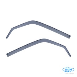 ΖΕΥΓΑΡΙ ΜΠΡΟΣΤΙΝΟΙ ΑΝΕΜΟΘΡΑΥΣΤΕΣ ΓΙΑ MITSUBISHI PAJERO PININ 3D 1998-2004  ΑΠΟ ΕΥΚΑΜΠΤΟ ΧΥΤΟ ΑΚΡΥΛΙΚΟ ΓΥΑΛΙ (CAST ACRYLIC GLASS) DGA - 2 ΤΕΜ.
