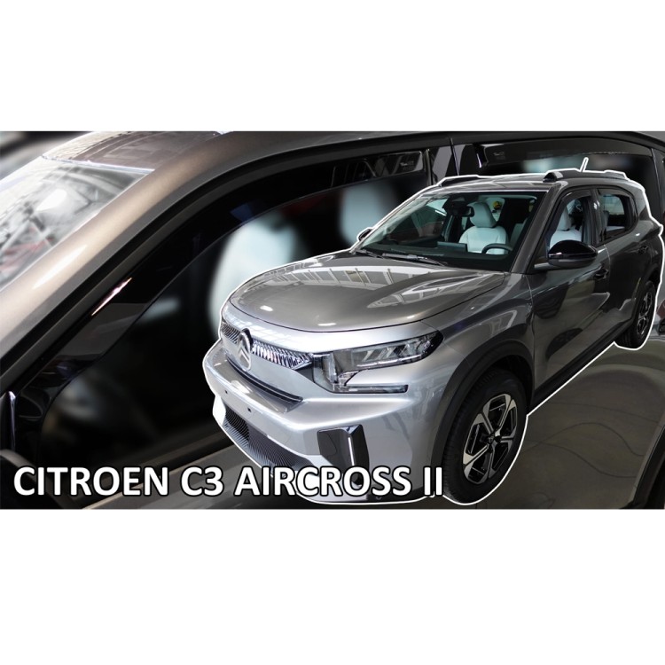ΑΝΕΜΟΘΡΑΥΣΤΕΣ ΓΙΑ CITROEN C3 AIRCROSS / e-C3 AIRCROSS 5D 2024+ ΣΕΤ ΑΥΤΟΚΙΝΗΤΟΥ ΑΠΟ ΕΥΚΑΜΠΤΟ ΦΙΜΕ ΠΛΑΣΤΙΚΟ HEKO - 4 ΤΕΜ. ΑΝΕΜΟΘΡΑΥΣΤΕΣ ΓΙΑ CITROEN C3 AIRCROSS / e-C3 AIRCROSS 5D 2024+ ΣΕΤ ΑΥΤΟΚΙΝΗΤΟΥ ΑΠΟ ΕΥΚΑΜΠΤΟ ΦΙΜΕ ΠΛΑΣΤΙΚΟ HEKO - 4 ΤΕΜ.