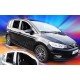 ΑΝΕΜΟΘΡΑΥΣΤΕΣ ΓΙΑ VW TOURAN 5D 2015+ ΣΕΤ ΑΥΤΟΚΙΝΗΤΟΥ ΑΠΟ ΕΥΚΑΜΠΤΟ ΦΙΜΕ ΠΛΑΣΤΙΚΟ HEKO - 4 ΤΕΜ