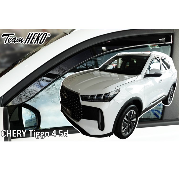 Heko - Ανεμοθραύστες για Chery Tiggo 4 2024 > 5πορτο / SUV Ζευγάρι Αυτοκινήτου Από Εύκαμπτο Φιμέ Πλαστικό - 2 τεμ. (ΑΝΕΜ.25412) Heko - Ανεμοθραύστες για Chery Tiggo 4 2024 > 5πορτο / SUV Ζευγάρι Αυτοκινήτου Από Εύκαμπτο Φιμέ Πλαστικό - 2 τεμ. (ΑΝΕΜ.25412)