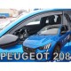 ΑΝΕΜΟΘΡΑΥΣΤΕΣ ΓΙΑ OPEL CORSA F 5D 2019+ / PEUGEOT 208 5D 2019+ ΖΕΥΓΑΡΙ ΑΠΟ ΕΥΚΑΜΠΤΟ ΦΙΜΕ ΠΛΑΣΤΙΚΟ HEKO - 2 ΤΕΜ.