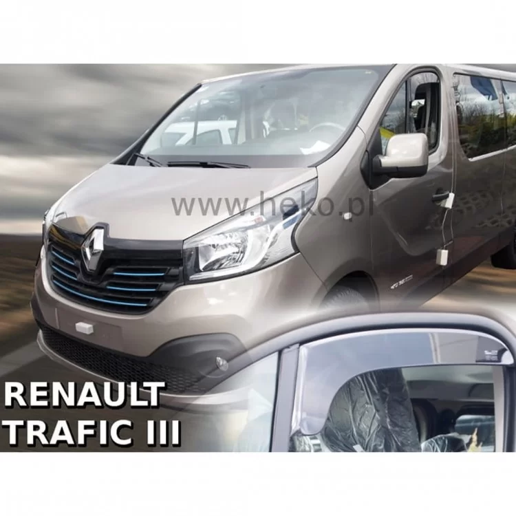 ΑΝΕΜΟΘΡΑΥΣΤΕΣ ΓΙΑ FIAT TALENTO 2016+ / OPEL VIVARO 2 2014-2019 / RENAULT TRAFIC 3 2014+ ΚΟΝΤΟ ΖΕΥΓΑΡΙ VAN ΑΠΟ ΕΥΚΑΜΠΤΟ ΦΙΜΕ ΠΛΑΣΤΙΚΟ HEKO - 2 ΤΕΜ. ΑΝΕΜΟΘΡΑΥΣΤΕΣ ΓΙΑ FIAT TALENTO 2016+ / OPEL VIVARO 2 2014-2019 / RENAULT TRAFIC 3 2014+ ΚΟΝΤΟ ΖΕΥΓΑΡΙ VAN ΑΠΟ ΕΥΚΑΜΠΤΟ ΦΙΜΕ ΠΛΑΣΤΙΚΟ HEKO - 2 ΤΕΜ.
