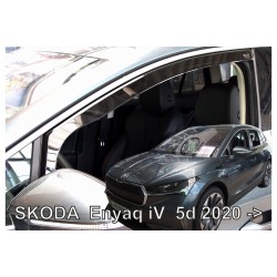 ΑΝΕΜΟΘΡΑΥΣΤΕΣ ΓΙΑ SKODA ENYAQ 5D 2020+ ΑΥΤΟΚΙΝΗΤΟΥ ΑΠΟ ΕΥΚΑΜΠΤΟ ΦΙΜΕ ΠΛΑΣΤΙΚΟ HEKO - 2 ΤΕΜ.
