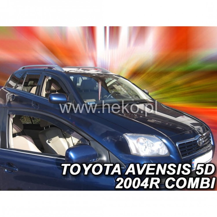 ΑΝΕΜΟΘΡΑΥΣΤΕΣ ΓΙΑ TOYOTA AVENSIS (T25) 4D SEDAN 2003-2009 ΖΕΥΓΑΡΙ ΑΠΟ ΕΥΚΑΜΠΤΟ ΦΙΜΕ ΠΛΑΣΤΙΚΟ HEKO - 2 ΤΕΜ. ΑΝΕΜΟΘΡΑΥΣΤΕΣ ΓΙΑ TOYOTA AVENSIS (T25) 4D SEDAN 2003-2009 ΖΕΥΓΑΡΙ ΑΠΟ ΕΥΚΑΜΠΤΟ ΦΙΜΕ ΠΛΑΣΤΙΚΟ HEKO - 2 ΤΕΜ.