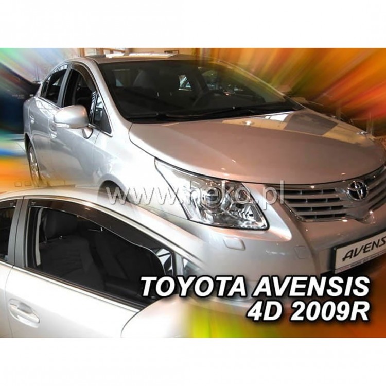 ΑΝΕΜΟΘΡΑΥΣΤΕΣ ΓΙΑ TOYOTA AVENSIS 4D/5D 2009+ ΖΕΥΓΑΡΙ ΑΠΟ ΕΥΚΑΜΠΤΟ ΦΙΜΕ ΠΛΑΣΤΙΚΟ HEKO - 2 ΤΕΜ. ΑΝΕΜΟΘΡΑΥΣΤΕΣ ΓΙΑ TOYOTA AVENSIS 4D/5D 2009+ ΖΕΥΓΑΡΙ ΑΠΟ ΕΥΚΑΜΠΤΟ ΦΙΜΕ ΠΛΑΣΤΙΚΟ HEKO - 2 ΤΕΜ.