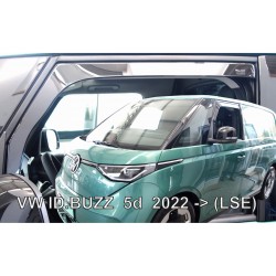 ΑΝΕΜΟΘΡΑΥΣΤΕΣ ΓΙΑ VW ID.BUZZ 5D 2022+ ΖΕΥΓΑΡΙ ΑΠΟ ΕΥΚΑΜΠΤΟ ΦΙΜΕ ΠΛΑΣΤΙΚΟ HEKO - 2 ΤΕΜ.