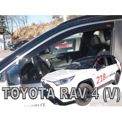 ΑΝΕΜΟΘΡΑΥΣΤΕΣ ΓΙΑ TOYOTA RAV4 V 5D 2019+ / SUZUKI ACROSS 5D 2020+ ΖΕΥΓΑΡΙ ΑΠΟ ΕΥΚΑΜΠΤΟ ΦΙΜΕ ΠΛΑΣΤΙΚΟ HEKO - 2 ΤΕΜ.