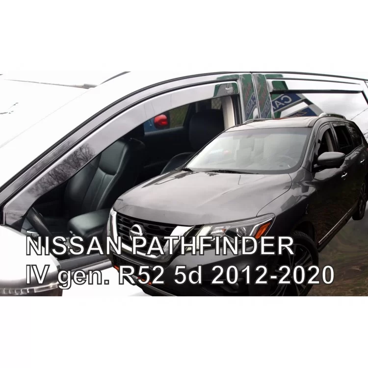 ΑΝΕΜΟΘΡΑΥΣΤΕΣ ΓΙΑ NISSAN PATHFINDER IV R52 5D 2012-2020 ΣΕΤ ΑΥΤΟΚΙΝΗΤΟΥ ΑΠΟ ΕΥΚΑΜΠΤΟ ΦΙΜΕ ΠΛΑΣΤΙΚΟ HEKO - 4 ΤΕΜ. ΑΝΕΜΟΘΡΑΥΣΤΕΣ ΓΙΑ NISSAN PATHFINDER IV R52 5D 2012-2020 ΣΕΤ ΑΥΤΟΚΙΝΗΤΟΥ ΑΠΟ ΕΥΚΑΜΠΤΟ ΦΙΜΕ ΠΛΑΣΤΙΚΟ HEKO - 4 ΤΕΜ.
