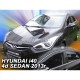 ΑΝΕΜΟΘΡΑΥΣΤΕΣ ΓΙΑ HYUNDAI i40 4D SEDAN 2011+(+OT) ΣΕΤ ΑΥΤΟΚΙΝΗΤΟΥ ΑΠΟ ΕΥΚΑΜΠΤΟ ΦΙΜΕ ΠΛΑΣΤΙΚΟ HEKO - 4 ΤΕΜ.