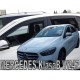 ΑΝΕΜΟΘΡΑΥΣΤΕΣ ΓΙΑ MERCEDES B-KLAS W247 5D 2019+ ΣΕΤ ΑΥΤΟΚΙΝΗΤΟΥ ΑΠΟ ΕΥΚΑΜΠΤΟ ΦΙΜΕ ΠΛΑΣΤΙΚΟ HEKO - 4 ΤΕΜ.