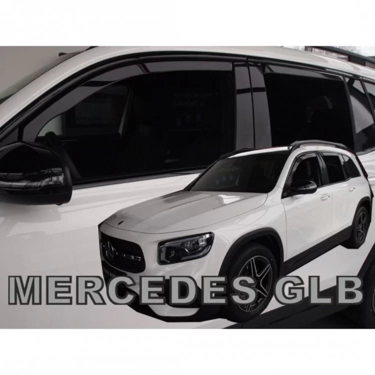 ΑΝΕΜΟΘΡΑΥΣΤΕΣ ΓΙΑ MERCEDES GLB X247 5D 2019+ ΣΕΤ ΑΥΤΟΚΙΝΗΤΟΥ ΑΠΟ ΕΥΚΑΜΠΤΟ ΦΙΜΕ ΠΛΑΣΤΙΚΟ HEKO - 4 ΤΕΜ. ΑΝΕΜΟΘΡΑΥΣΤΕΣ ΓΙΑ MERCEDES GLB X247 5D 2019+ ΣΕΤ ΑΥΤΟΚΙΝΗΤΟΥ ΑΠΟ ΕΥΚΑΜΠΤΟ ΦΙΜΕ ΠΛΑΣΤΙΚΟ HEKO - 4 ΤΕΜ.