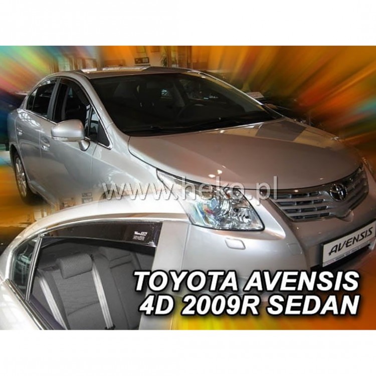 ΑΝΕΜΟΘΡΑΥΣΤΕΣ ΓΙΑ TOYOTA AVENSIS 4D SEDAN 2009+ ΣΕΤ ΑΥΤΟΚΙΝΗΤΟΥ ΑΠΟ ΕΥΚΑΜΠΤΟ ΦΙΜΕ ΠΛΑΣΤΙΚΟ HEKO - 4 ΤΕΜ. ΑΝΕΜΟΘΡΑΥΣΤΕΣ ΓΙΑ TOYOTA AVENSIS 4D SEDAN 2009+ ΣΕΤ ΑΥΤΟΚΙΝΗΤΟΥ ΑΠΟ ΕΥΚΑΜΠΤΟ ΦΙΜΕ ΠΛΑΣΤΙΚΟ HEKO - 4 ΤΕΜ.