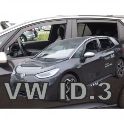 ΑΝΕΜΟΘΡΑΥΣΤΕΣ ΓΙΑ VW ID.3 5D 2020+ ΣΕΤ ΑΥΤΟΚΙΝΗΤΟΥ ΑΠΟ ΕΥΚΑΜΠΤΟ ΦΙΜΕ ΠΛΑΣΤΙΚΟ HEKO - 4 ΤΕΜ.
