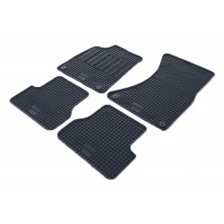 Cik - ΠΑΤΑΚΙΑ ΑΥΤΟΚΙΝΗΤΟΥ ΑΠΟ ΛΑΣΤΙΧΟ ΓΙΑ AUDI A6 2011-2018 / A7 2010-2018 ΣΕ ΜΑΥΡΟ ΧΡΩΜΑ ΜΕ ΚΟΥΜΠΩΜΑΤΑ - 4 ΤΕΜ. (RM.AU.0004/CK)