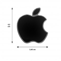 APPLE ΑΥΤΟΚΟΛΛΗΤΑ 4,2 X 3,45 cm ΜΑΥΡΟ/ΧΡΩΜΙΟ ΜΕ ΕΠΙΚΑΛΥΨΗ ΕΠΟΞΕΙΔΙΚΗΣ ΡΥΤΙΝΗΣ (ΥΓΡΟ ΓΥΑΛΙ) - 2 ΤΕΜ. APPLE ΑΥΤΟΚΟΛΛΗΤΑ 4,2 X 3,45 cm ΜΑΥΡΟ/ΧΡΩΜΙΟ ΜΕ ΕΠΙΚΑΛΥΨΗ ΕΠΟΞΕΙΔΙΚΗΣ ΡΥΤΙΝΗΣ (ΥΓΡΟ ΓΥΑΛΙ) - 2 ΤΕΜ.