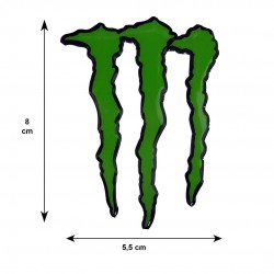 MONSTER ΑΥΤΟΚΟΛΛΗΤΟ 8 cm ΠΡΑΣΙΝΟ ΜΕ ΕΠΙΚΑΛΥΨΗ ΕΠΟΞΕΙΔΙΚΗΣ ΡΥΤΙΝΗΣ (ΥΓΡΟ ΓΥΑΛΙ) - 1 ΤΕΜ. MONSTER ΑΥΤΟΚΟΛΛΗΤΟ 8 cm ΠΡΑΣΙΝΟ ΜΕ ΕΠΙΚΑΛΥΨΗ ΕΠΟΞΕΙΔΙΚΗΣ ΡΥΤΙΝΗΣ (ΥΓΡΟ ΓΥΑΛΙ) - 1 ΤΕΜ.