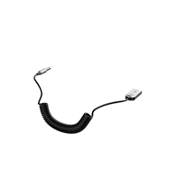 ΑΝΤΑΠΤΟΡΑΣ AUDIO BLUETOOTH 5.0 ΑΠΟ USB ΣΕ AUX ΜΑΥΡΟ ΣΠΙΡΑΛ AMIO - 1 τεμ. ΑΝΤΑΠΤΟΡΑΣ AUDIO BLUETOOTH 5.0 ΑΠΟ USB ΣΕ AUX ΜΑΥΡΟ ΣΠΙΡΑΛ AMIO - 1 τεμ.