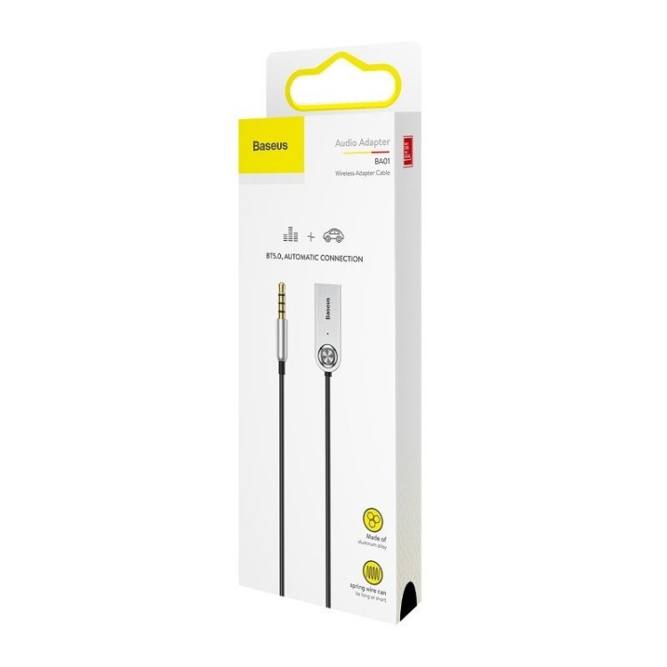 ΑΝΤΑΠΤΟΡΑΣ AUDIO BLUETOOTH 5.0 ΑΠΟ USB ΣΕ AUX ΜΑΥΡΟ ΣΠΙΡΑΛ AMIO - 1 τεμ. ΑΝΤΑΠΤΟΡΑΣ AUDIO BLUETOOTH 5.0 ΑΠΟ USB ΣΕ AUX ΜΑΥΡΟ ΣΠΙΡΑΛ AMIO - 1 τεμ.