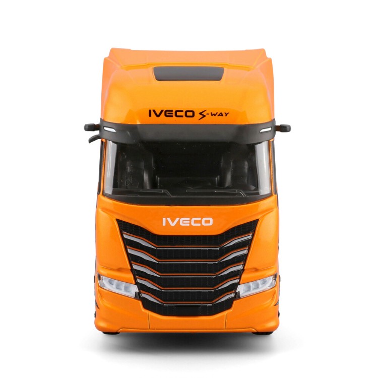Lampa - Μινιατούρα νταλίκα Iveco S-Way 1:43 σε πορτοκαλί/μαύρο χρώμα Burago - 1 τεμ. (L.BU32208) Lampa - Μινιατούρα νταλίκα Iveco S-Way 1:43 σε πορτοκαλί/μαύρο χρώμα Burago - 1 τεμ. (L.BU32208)