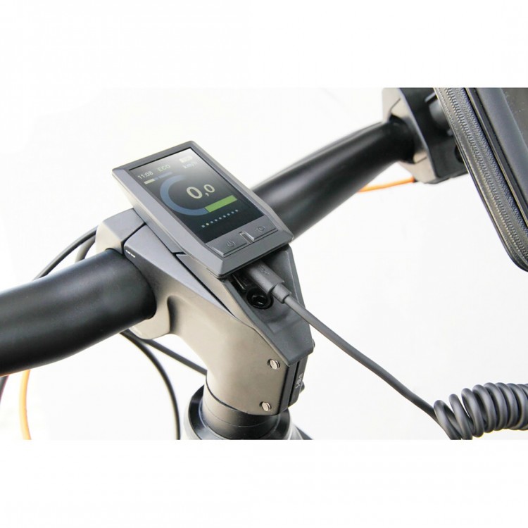 ΚΑΛΩΔΙΟ ΦΟΡΤΙΣΗΣ ΚΙΝΗΤΟΥ E-BIKE SPRING MICRO USB- MICRO USB ΣΠΙΡΑΛ 25-100cm