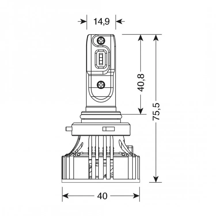 H10/HB3 9005 9-32V 6.500K 6.000lm 72W P20d HALO LED SERIE 7 COMPACT 6LED CREE 2ΤΕΜ. LED KIT H10/HB3 9005 9-32V 6.500K 6.000lm 72W P20d HALO LED SERIE 7 COMPACT 6LED CREE 2ΤΕΜ. LED KIT