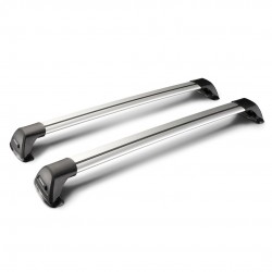 ΜΠΑΡΕΣ ΟΡΟΦΗΣ ΑΛΟΥΜΙΝΙΟΥ YAKIMA FLUSH BAR STANDARD 120cm ΜΕ ΚΛΕΙΔΙ - 2 TEM.