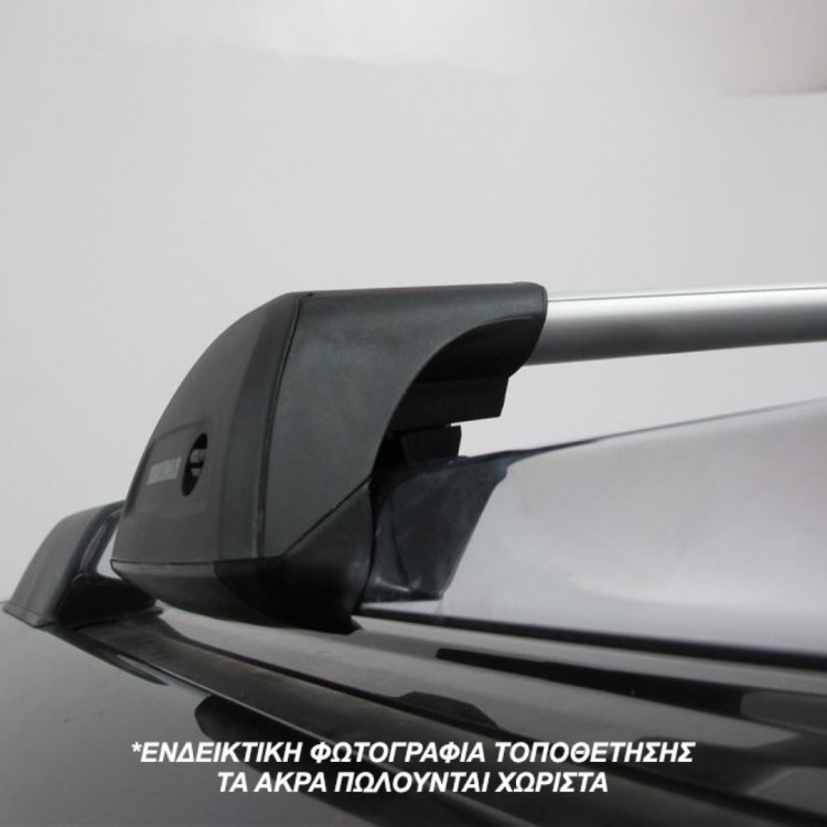 ΜΠΑΡΕΣ ΟΡΟΦΗΣ ΑΛΟΥΜΙΝΙΟΥ FLUSH MIXED YAKIMA 105+110 cm (ΑΣΗΜΙ ΧΡΩΜΑ/ΜΕ ΚΛΕΙΔΑΡΙΕΣ) ΓΙΑ ΟΛΕΣ ΤΙΣ ΟΡΟΦΕΣ - 2 ΤΕΜ.