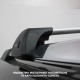 ΜΠΑΡΕΣ ΟΡΟΦΗΣ ΑΛΟΥΜΙΝΙΟΥ FLUSH MIXED YAKIMA 105+110 cm (ΑΣΗΜΙ ΧΡΩΜΑ/ΜΕ ΚΛΕΙΔΑΡΙΕΣ) ΓΙΑ ΟΛΕΣ ΤΙΣ ΟΡΟΦΕΣ - 2 ΤΕΜ.