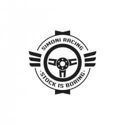 ΑΥΤΟΚΟΛΛΗΤΟ "STOCK IS BORING'' 63mm SIMONI RACING - 1 TEM. ΑΥΤΟΚΟΛΛΗΤΟ "STOCK IS BORING'' 63mm SIMONI RACING - 1 TEM.