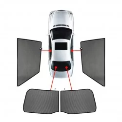 ΚΟΥΡΤΙΝΑΚΙΑ ΜΑΡΚΕ CAR SHADES ΓΙΑ OPEL INSIGNIA 5D 2017+ - 4 ΤΕΜ.