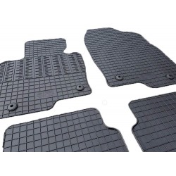 Cik - ΠΑΤΑΚΙΑ ΑΥΤΟΚΙΝΗΤΟΥ ΑΠΟ ΛΑΣΤΙΧΟ ΓΙΑ MAZDA CX5 2012-2017 ΣΕ ΜΑΥΡΟ ΧΡΩΜΑ ΜΕ ΚΟΥΜΠΩΜΑΤΑ - 4 ΤΕΜ. (RM.MA.0002/CK)