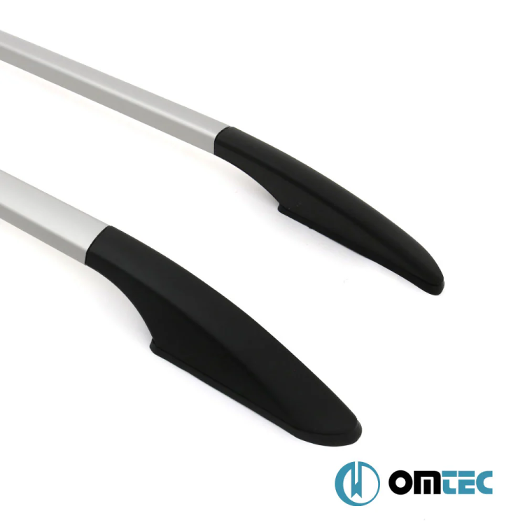 Omtec - Παράλληλες Μπάρες Οροφής Διαιρούμενες για Nissan NV200 2010 > / Chevrolet City Express 2015 > από Αλουμίνιο σε Ασημί Χρώμα και Μέγιστο Βάρος Φορτίου 75 kg - 2 τεμ. (D5035933/OM) Omtec - Παράλληλες Μπάρες Οροφής Διαιρούμενες για Nissan NV200 2010 > / Chevrolet City Express 2015 > από Αλουμίνιο σε Ασημί Χρώμα και Μέγιστο Βάρος Φορτίου 75 kg - 2 τεμ. (D5035933/OM)