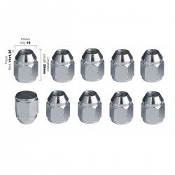Simoni Racing - ΠΑΞΙΜΑΔΙ ΚΩΝΙΚΟ 10x1,5 (26mm) (19) 10ΤΕΜ. Simoni Racing - ΠΑΞΙΜΑΔΙ ΚΩΝΙΚΟ 10x1,5 (26mm) (19) 10ΤΕΜ.