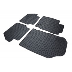 Cik - ΠΑΤΑΚΙΑ ΑΥΤΟΚΙΝΗΤΟΥ ΑΠΟ ΛΑΣΤΙΧΟ ΓΙΑ FORD ECOSPORT 2017+ ΣΕ ΜΑΥΡΟ ΧΡΩΜΑ ΜΕ ΚΟΥΜΠΩΜΑΤΑ - 4 ΤΕΜ. (RM.FO.0037/CK)