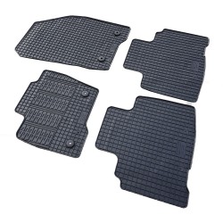 Cik - ΠΑΤΑΚΙΑ ΑΥΤΟΚΙΝΗΤΟΥ ΑΠΟ ΛΑΣΤΙΧΟ ΓΙΑ FORD EDGE 2016-2021 ΣΕ ΜΑΥΡΟ ΧΡΩΜΑ ΜΕ ΚΟΥΜΠΩΜΑΤΑ - 4 ΤΕΜ. (RM.FO.0028/CK)