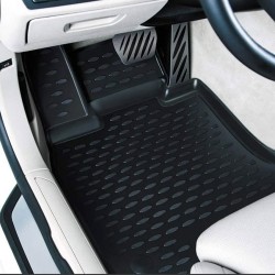 ΠΑΤΑΚΙΑ ΣΕ ΣΚΑΦΗ TPE ΛΑΣΤΙΧΟ ΓΙΑ RENAULT TWINGO 5D 2014+   ΣΕ ΜΑΥΡΟ ΧΡΩΜΑ NOVLINE - 4 ΤΕΜ.